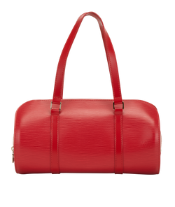 Louis Vuitton Soufflot Handbag, Epi Leather, Red DB/MP 2*